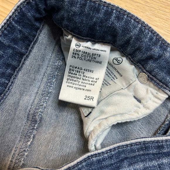 NWOT AG ADRIANO GOLDSCHMIED THE JODI CROP JEANS - Picture 5 of 5